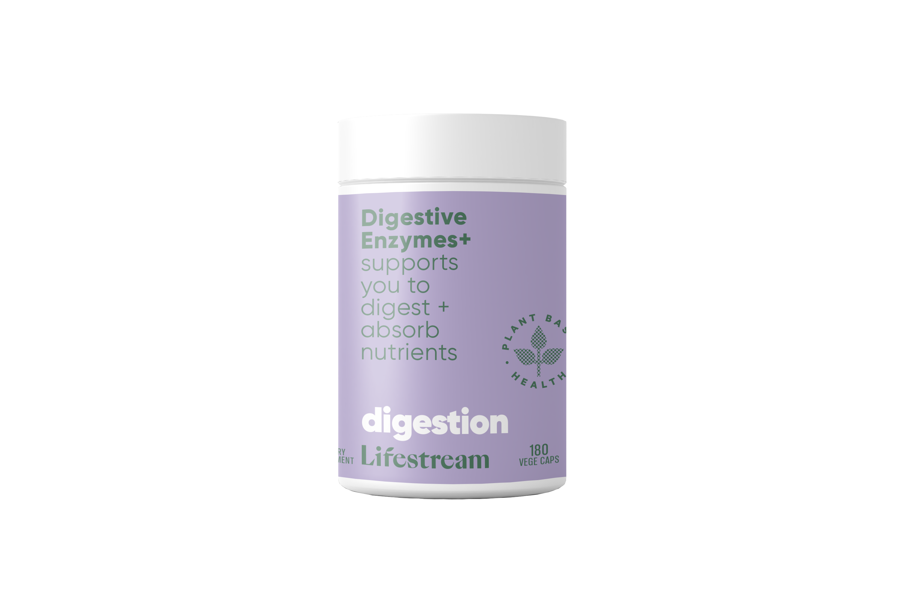 Lifestream Advanced Digestive Enzymes 180 Capsules